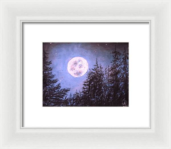 Moon Sight - Framed Print For Cheap