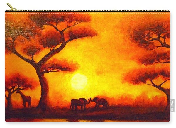 African Sunset  - Carry-All Pouch Fashion