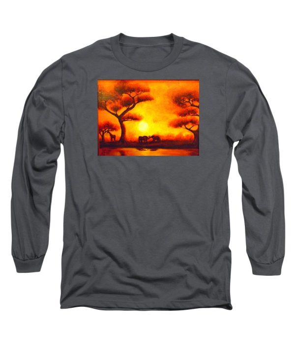 African Sunset  - Long Sleeve T-Shirt For Discount