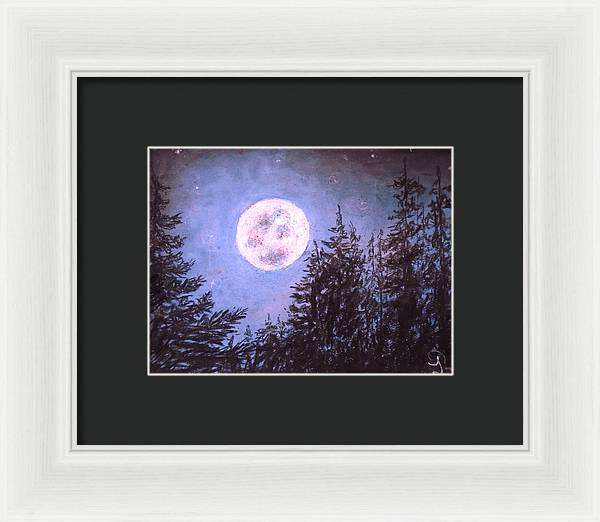 Moon Sight - Framed Print For Cheap