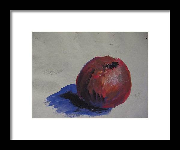 Apple a day - Framed Print For Cheap