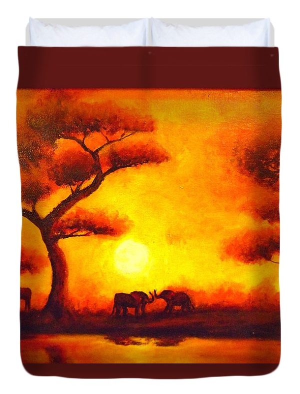 African Sunset  - Duvet Cover Sale