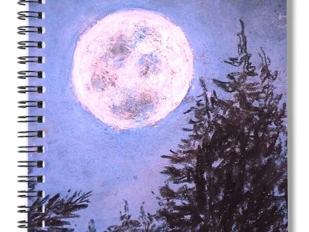 Moon Sight - Spiral Notebook on Sale