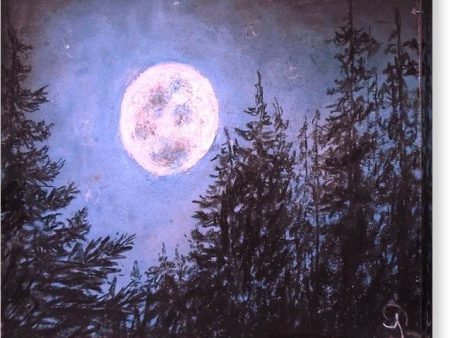 Moon Sight - Canvas Print Supply