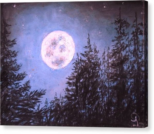 Moon Sight - Canvas Print Supply