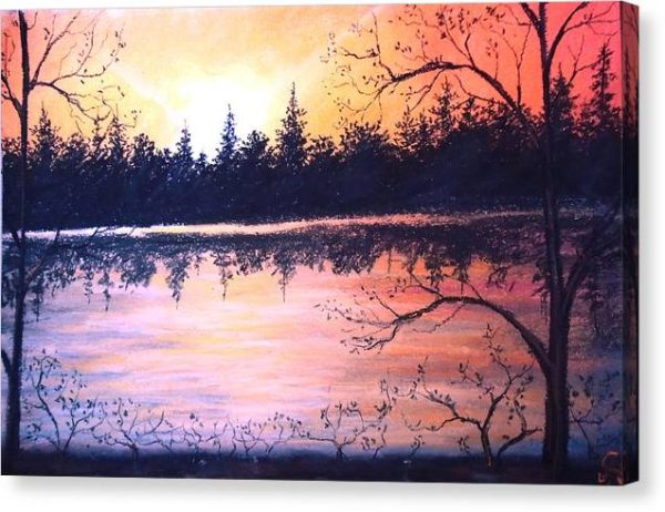 Autumn Nights - Canvas Print Online Hot Sale