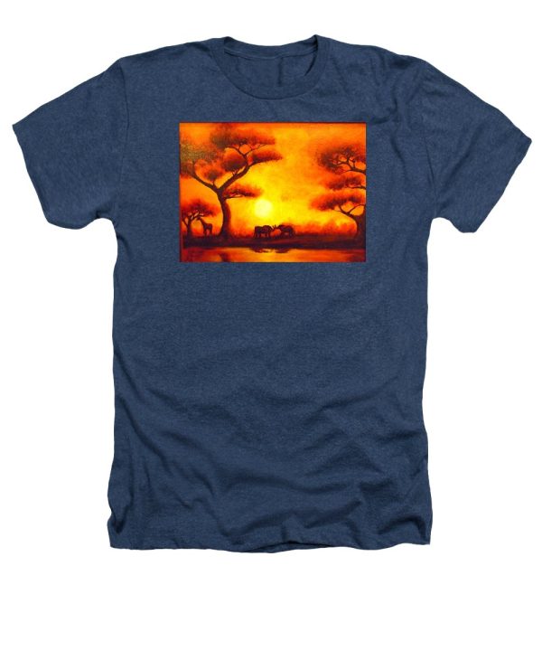 African Sunset  - Heathers T-Shirt Hot on Sale