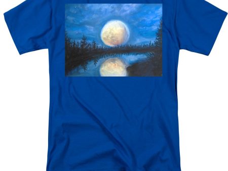 Lunar Seranade - Men s T-Shirt  (Regular Fit) Hot on Sale