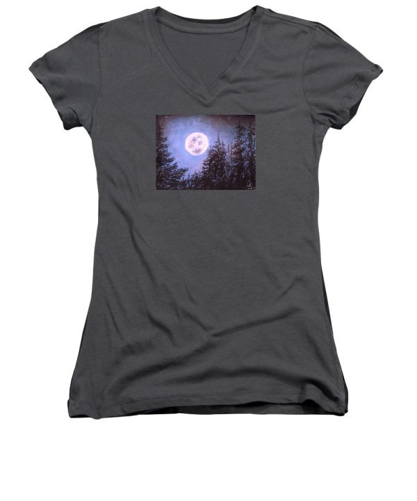 Moon Sight - Women s V-Neck on Sale