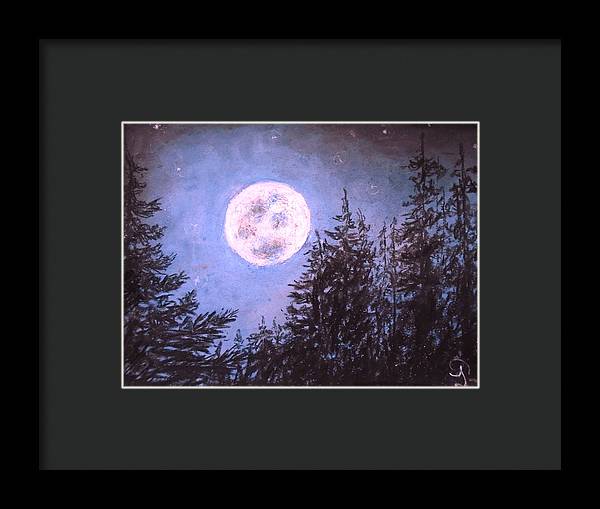 Moon Sight - Framed Print For Cheap