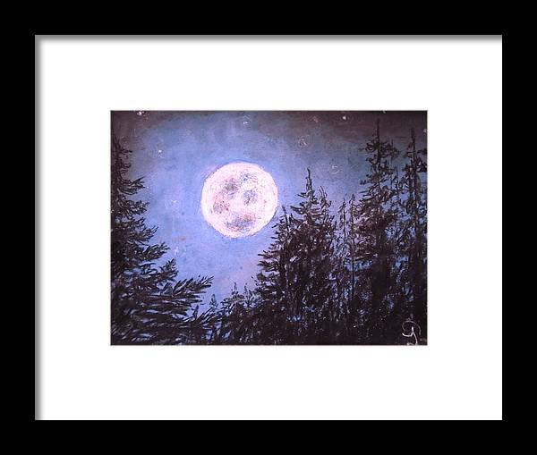 Moon Sight - Framed Print For Cheap