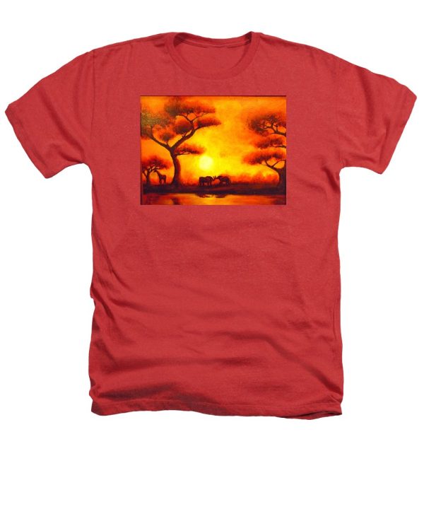 African Sunset  - Heathers T-Shirt Hot on Sale