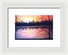 Autumn Nights - Framed Print For Sale