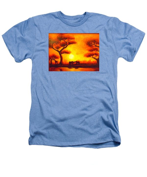 African Sunset  - Heathers T-Shirt Hot on Sale