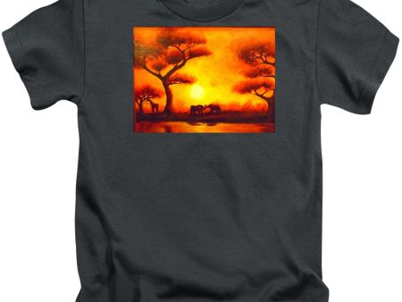 African Sunset  - Kids T-Shirt Cheap