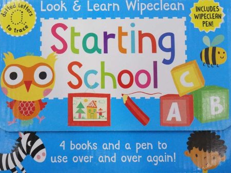 Look And Learn Wipeclean - Starting School Online now