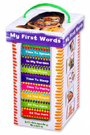 Book Tower: My First Words Online Hot Sale