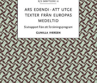 Ars edendi : att utge texter från Europas medeltid Online Hot Sale