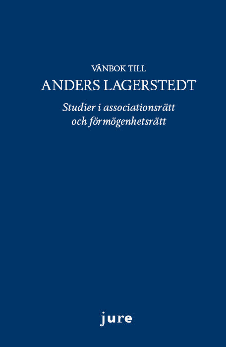 Vänbok till Anders Lagerstedt – Studier i associationsrätt och förmögenhetsrätt Fashion